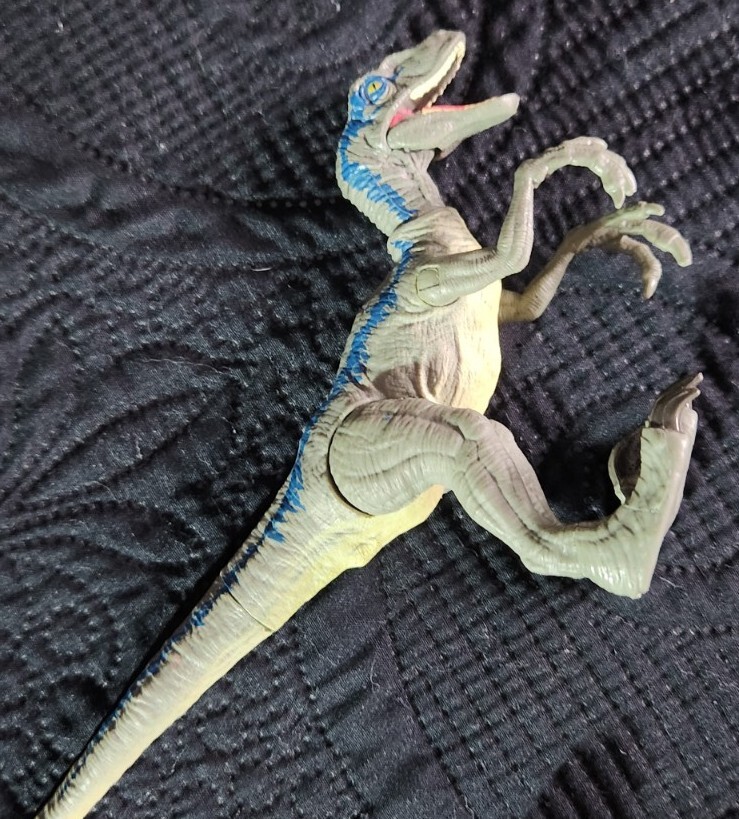 Velociraptor Jurassic Park Kenner 1993 NEUF - jouets rétro jeux de