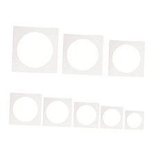 8 PCS Large Stencil,Stencils Different Sizes Template Circle