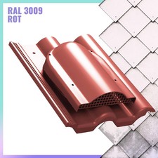 AÉRATEUR TILE P60 P1805 PAROTEC RAL 3009 Rouge TILE P60 P1805 pour toiture