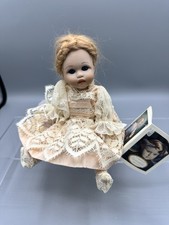 Bambola italiana vintage tutta porcellana Jasmine di Le Bambole di Arianna! Giunto/8 1/2"T