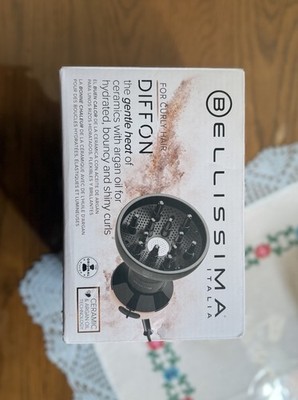 Bellissima Diffon Ceramic Diffuser Hair Dryer for Curly Hair 2-in-1 Dryer