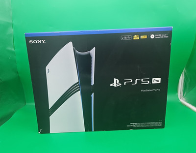 Sony PlayStation 5 Pro 2TB Video Game Console White & Black CFI-7119