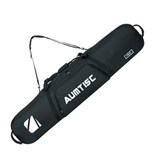 Padded Snowboard Bag for Air Travel, Snowboard Travel Bags padded-155cm Black