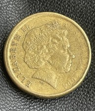 2004 $2 Coin Double Error Rim Greasy Die Offset Misstrike Australian Two Dollar