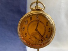 Antique 1928 Hamilton Pocket Watch 16S 17J Model 2 Grade 974 Openface RUNS