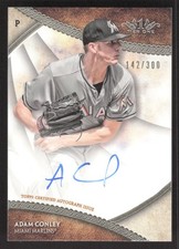2017 Topps Tier One - Break Out Autographs #BOA-AC Adam Conley #/300