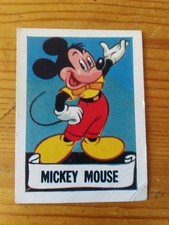 Barratt sweet cigarettes trade card Walt Disney Characters #5 Mickey Mouse