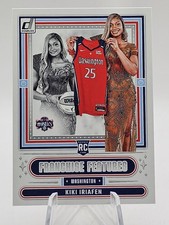 2025 Panini Donruss WNBA - Franchise Features Kiki Iriafen (RC) #18 Mystics