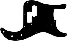 WD Custom Pickguard For Fender Road Worn 50's Precision Bass #38 Black/Cream/...