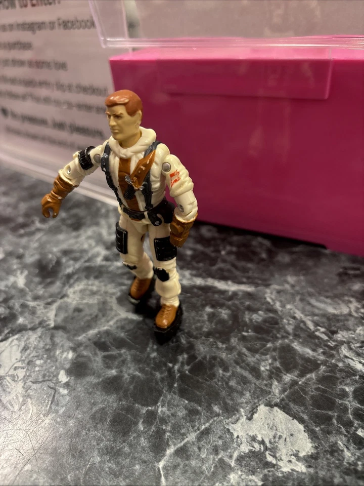 Blizzard V1 G.I. Figura de acción Joe 1988 Hasbro vintage con botas de nieve NUEVA O RING Foto 2 de 4