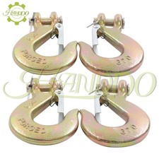 4 Pack Clevis Slip Hook 5/16", G70 Safety Hook Tow Chain 14,000 LB Capacity
