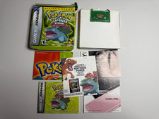 Pokemon LeafGreen Version Game Boy Advance GBA Nintendo Complete In Box 2004