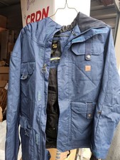 Burton Navy Snow Jacket Men's Size Medium Snowboard Ski