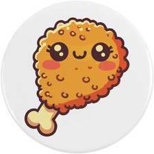'Cute Fried Chicken' Button Pin Badges (BB054814)