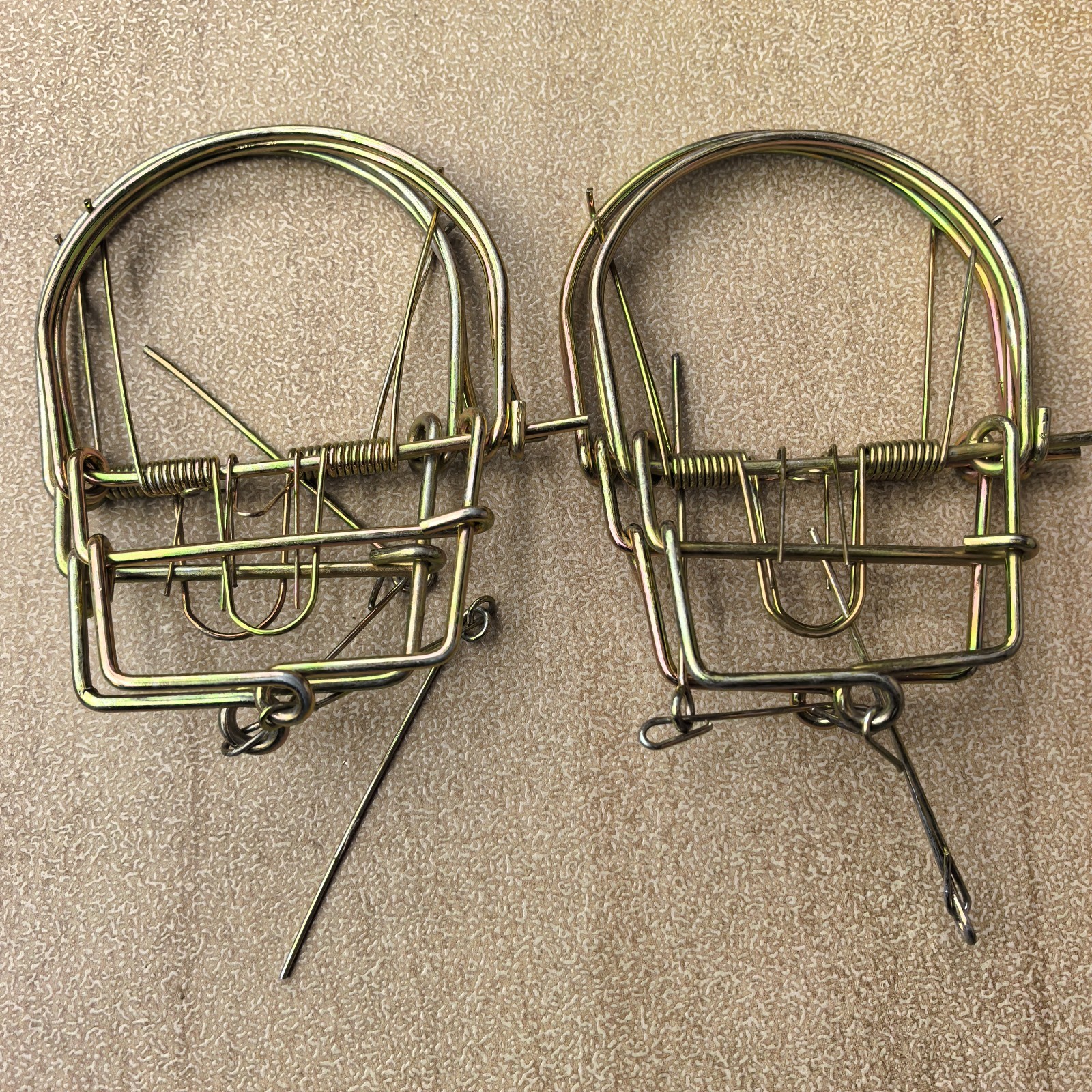 4Pcs New Spring Traps Raccoon Coyote Bobcat Fox Trapping Rat Mouse | eBay