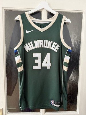 Nike Milwaukee Bucks Basketball Trikot Herren, Giannis Antetokounmpo, Größe 44