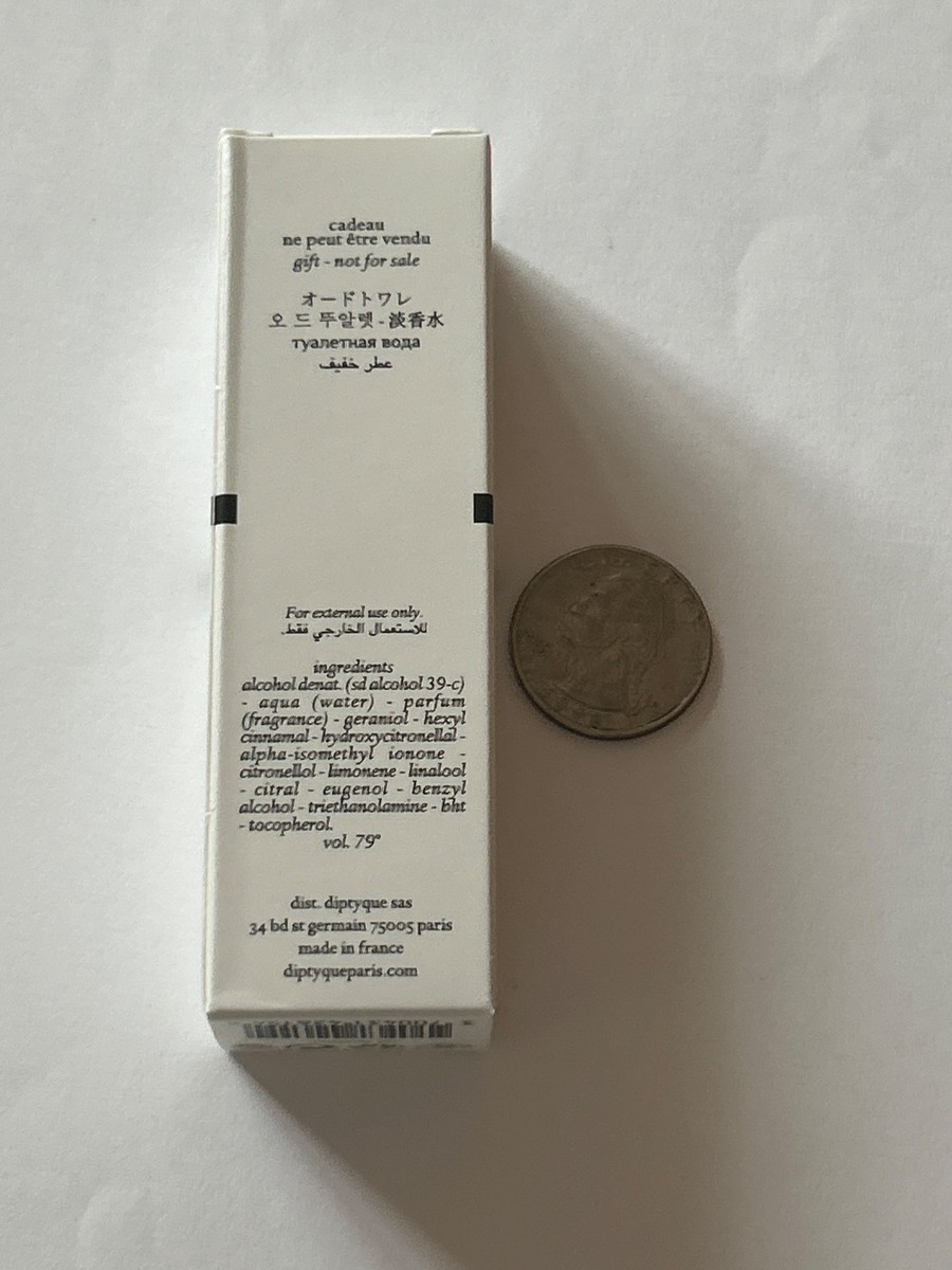 Diptyque Eau Rose Eau de Toilette EDT Travel Spray 0.34oz / 10 ml