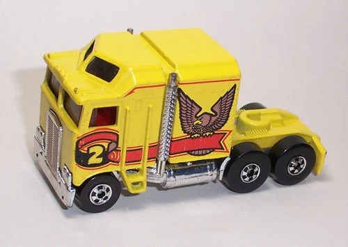 HOT WHEELS Mattel Vintage BW Blackwall THUNDER ROLLER Truck Cab Rig - VNM