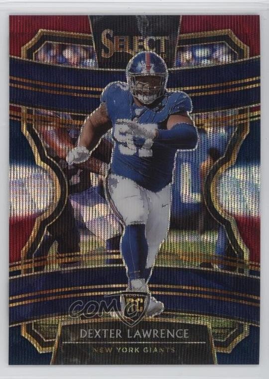 2019 Panini Select Concourse Tri-Color Prizm 187/199 Dexter Lawrence #83 is2
