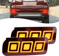 Bumper Reflectors Fog Brake Tail Light Lamps Compatible with Honda CRV CR-V 201