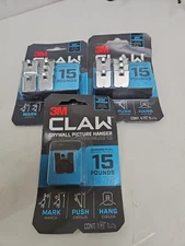 3M Claw Drywall Picture Hangers Holds 15 Pounds  11 Count Spot 