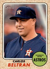 2017 Topps Heritage Baseball Base Singles #109-212 (Pick Your Cards)