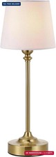 Cordless Table Lamp Rechargeable Gold - 1 Pack Brass 4000mAH Battery Operated La