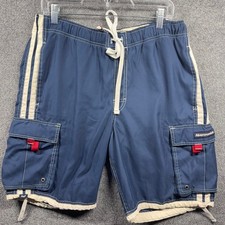 Vintage Abercrombie Fitch Swimwear Mens Large Cargo Board Shorts