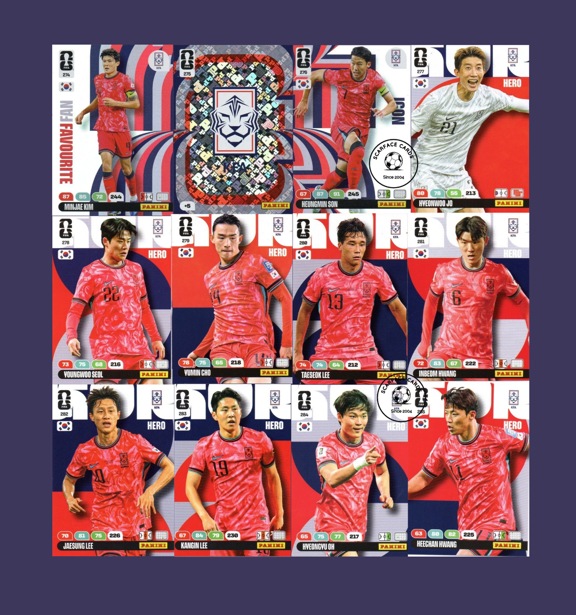 Korea Republic - Panini Adrenalyn XL FIFA World Cup 2026 | eBay