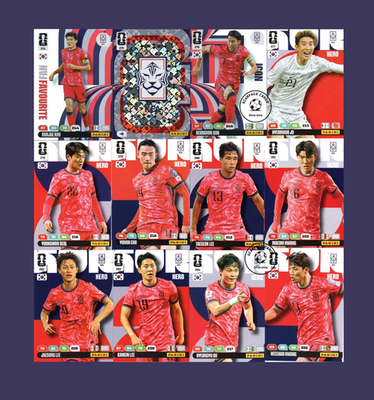 Panini FIFA World Cup Koreaサッカーカード Korea Republic - Panini Adrenalyn XL FIFA World Cup 2026 | eBay