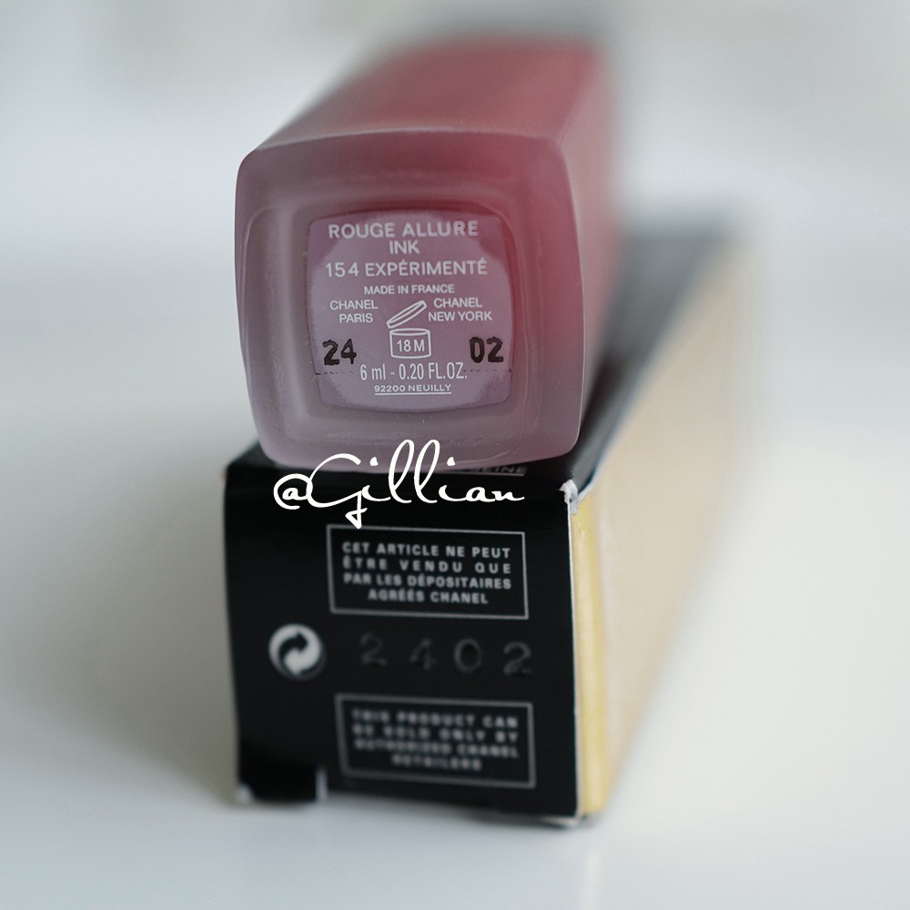 CHANEL ROUGE ALLURE INK LE ROUGE MATTE LIQUID LIP COLOR # 154
