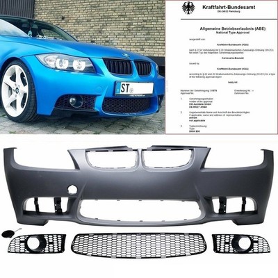 Sport Stoßstange vorne für BMW 3er E90 E91 05-08 passend  Evo Performance+ABE*