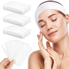 White Disposable Spa Headband for Women   36pcs Disposable Headbands for Spa ...