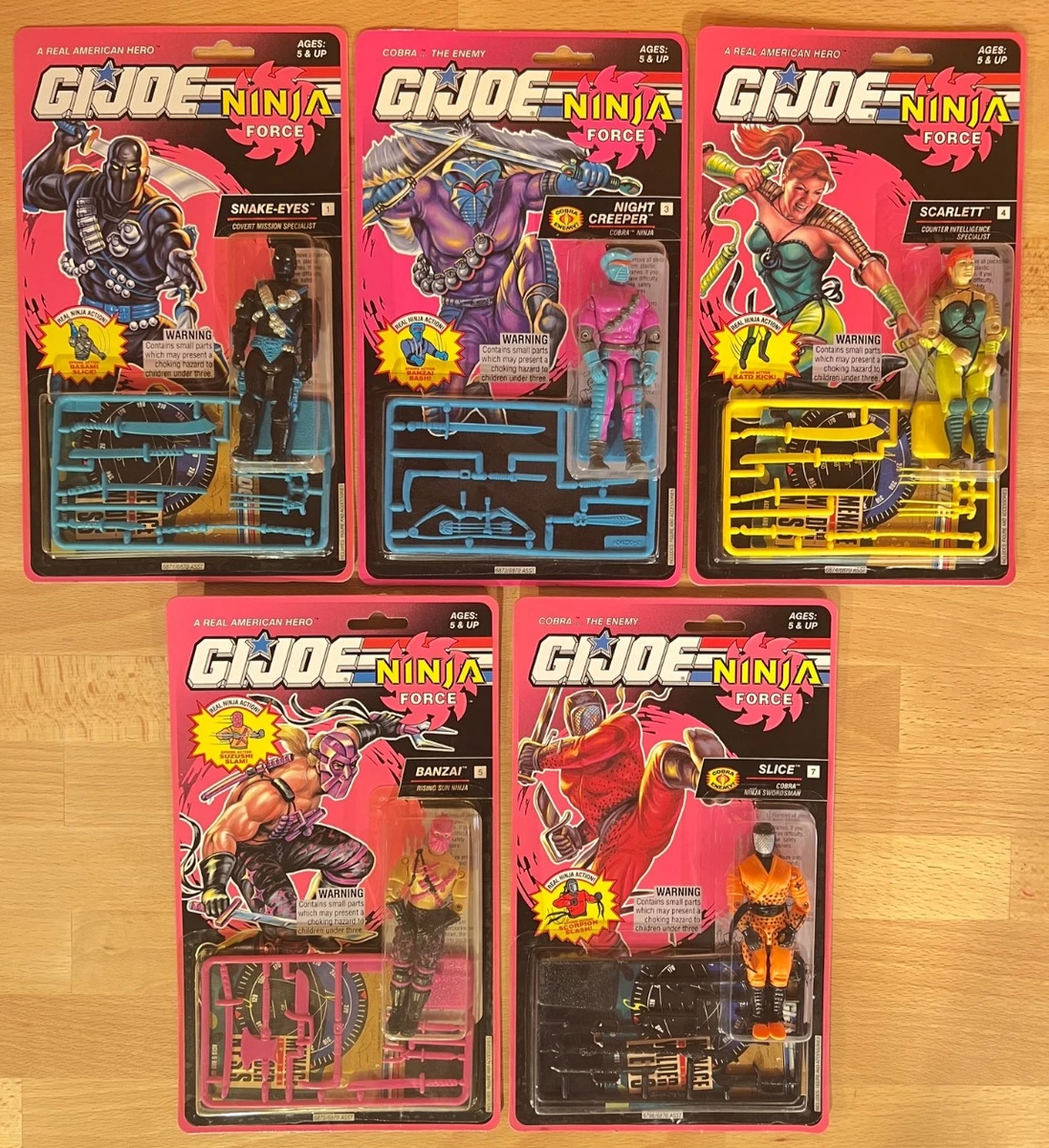 G.I. Joe Military & Adventure Action Figures 1992 Year