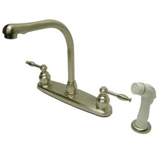 Kingston Brass KB275.KL Knight 1.8 GPM Standard Kitchen Faucet - - Nickel