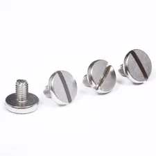 Custom Phoenix Arms GRIP SCREWS For HP22 HP22A HP25 HP25A 4 Pack Nickel plated