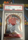 2011 Topps Finest - Mike Trout #94 PSA 9 Mint Angels Rookie card RC
