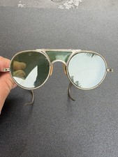 Vtg 1940  s Bausch  Lomb Safety Goggles Sunglasses Steampunk