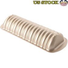 Teglia antiaderente alluminio pane rapido torte scandinave design a costine nuova