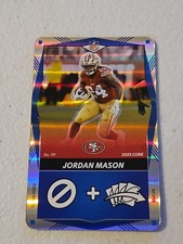 2025 NFL Uno Elite Jordan Mason FOIL  card #119 49ers