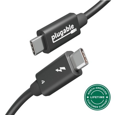 Plugable Thunderbolt 4 240W EPR Cable (3.3ft/1m)