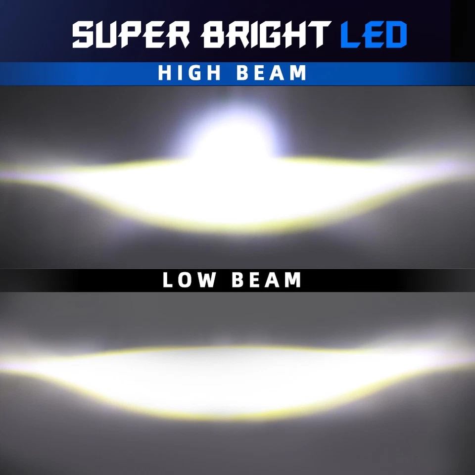 4x 5,75" 5-3/4 pulgadas RGB calavera faros LED para Ford Galaxie 500 1962 1963-1974 Foto 4 de 4