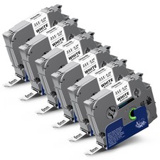 Brother P-Touch Label Tape Laminated tz Tze Tape 24mm/18mm/12mm/9mm/6mm PT-H100R