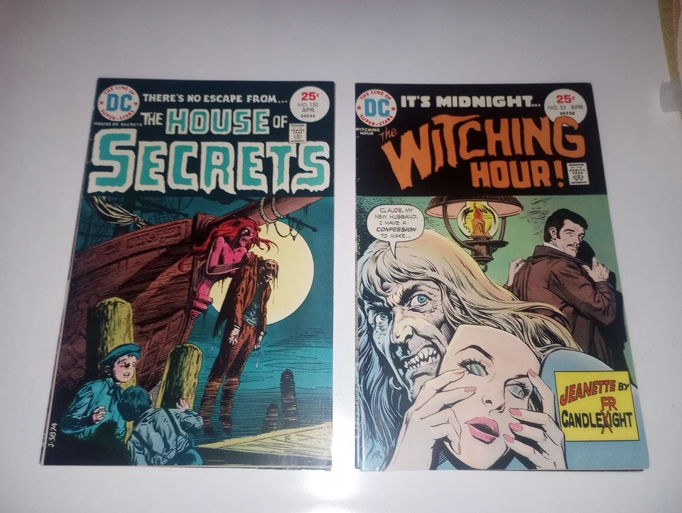IT'S MIDNIGHT... THE WITCHING HOUR House of Secrets DC Comics Lot Of 7 - Image 4 of 4