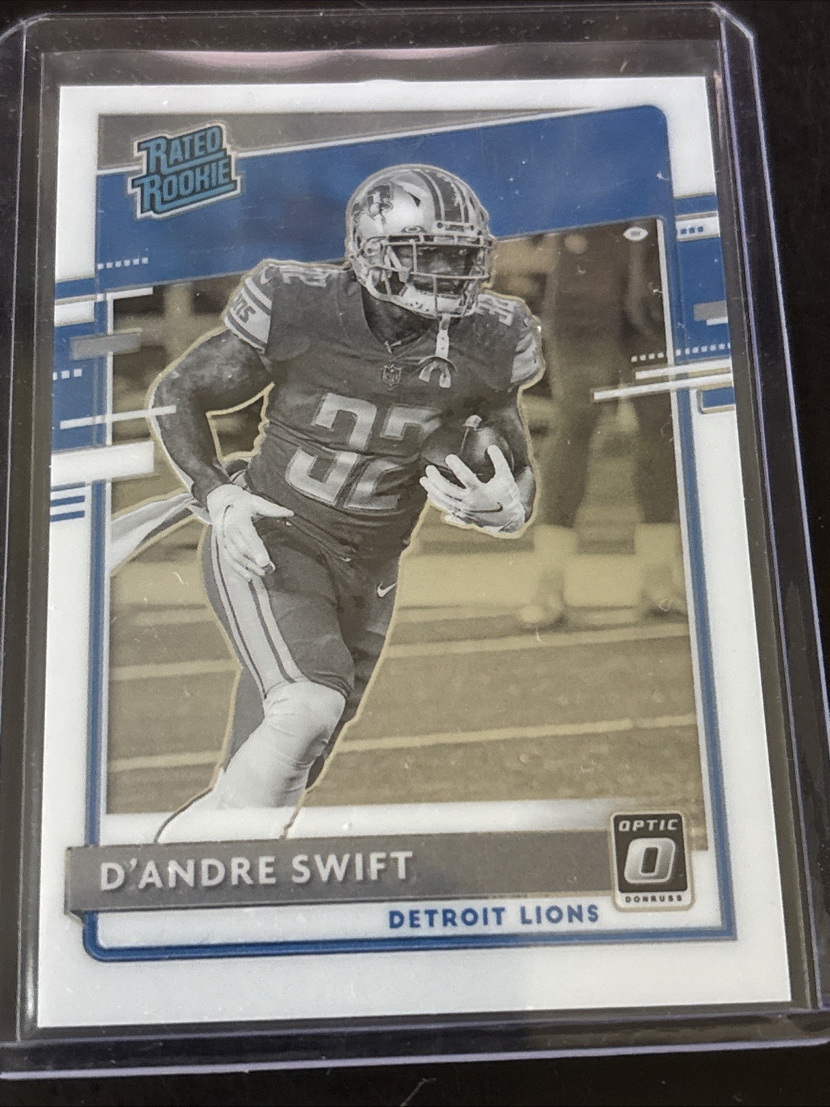 2020 Donruss Optic D'andre Swift Negative