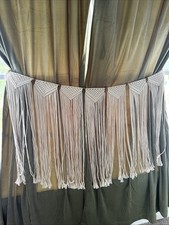 Macrame Wall Hanging Wall Tapestry Large Bohemian Wall Decoration for Wedding...