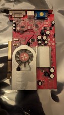 Scheda grafica AGP 8x Club 3D Radeon 9600XT 128MB/128bit DDR luce rossa testata