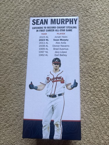 Sean Murphy "Two Thumbs Up" Atlanta Braves Bobblehead SGA 9/3/24 - Picture 3 of 4