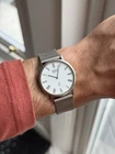 Vintage Seiko Quartz 4130-9000 Men’s Dress Watch From Nov 84 - Running