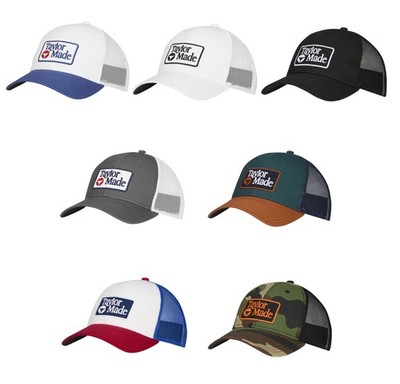 TaylorMade Mens Radar Legacy Trucker Hat Snapback Golf Cap New 2026 - Pick Color